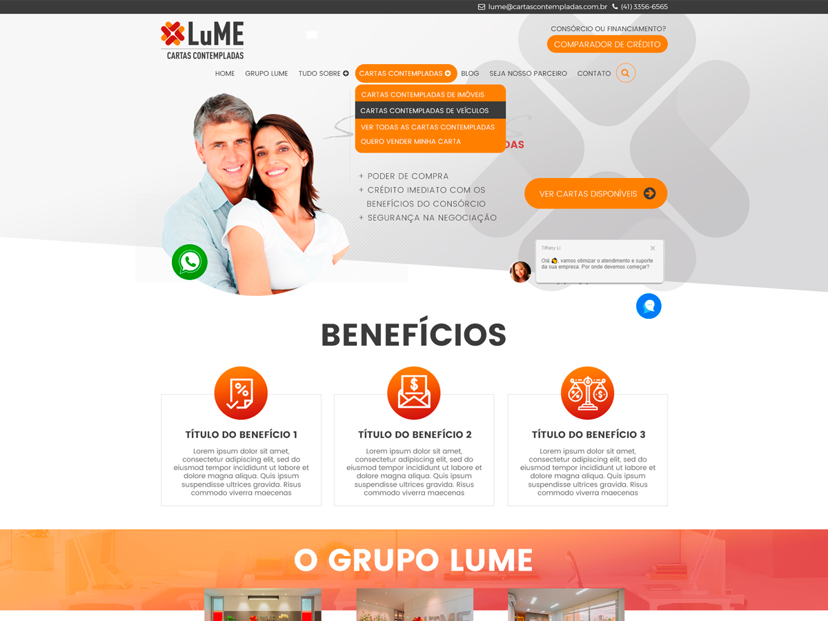 LuME Cartas Contempladas